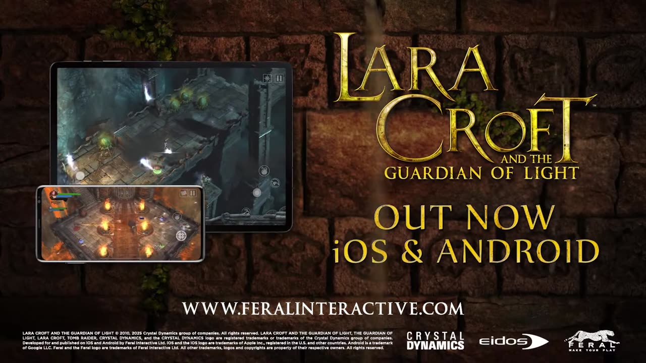 Lara Croft and the Guardian of Light - Official Mobile Launch Traile