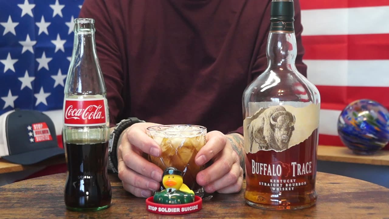 George Kundra - Buffalo Trace Kentucky Straight Bourbon Whiskey & Coke from Mexico