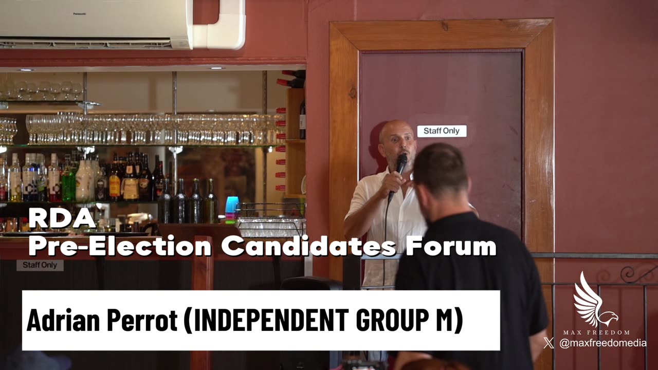 Adrian Perrot (INDEPENDENT GROUP M) - WA Pre-Election Candidates Forum