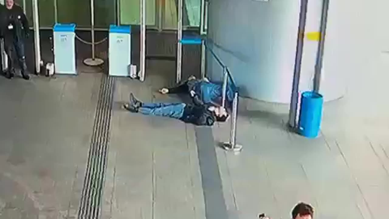 Partial footage of the terror attack in Haifa