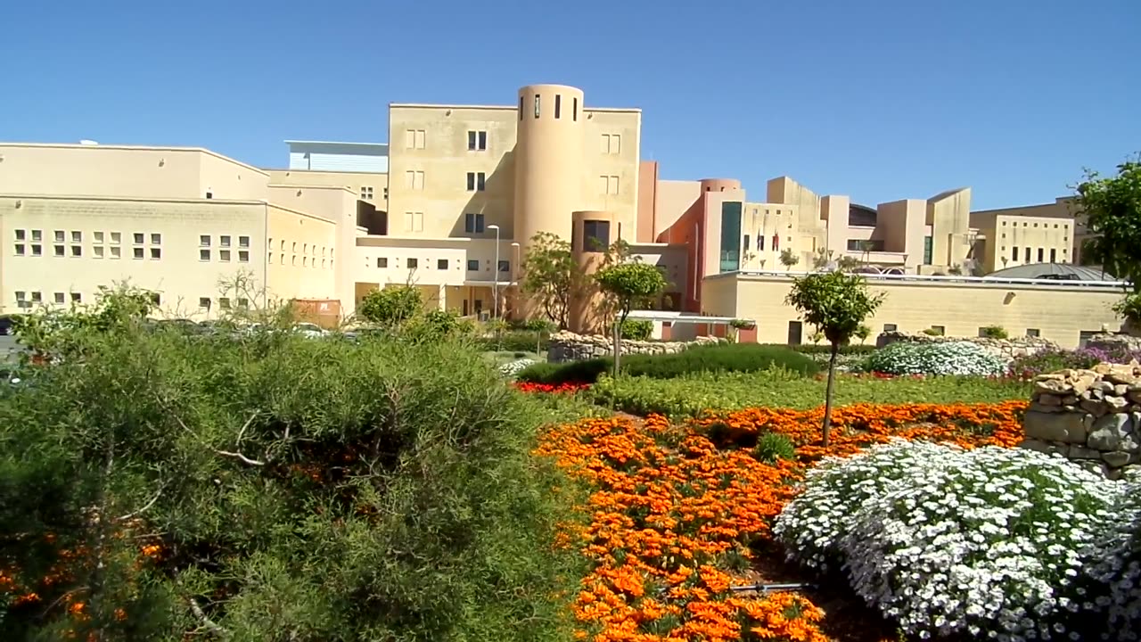 Am Rande des Mater Dei Hospital Malta