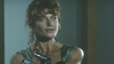 Die Hard with Cyborgs Meg Foster scifi action film