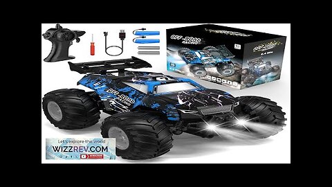 Remote Control Car All-Terrain Remote Control Truck for Boys Rechargeable Rc Truck Review