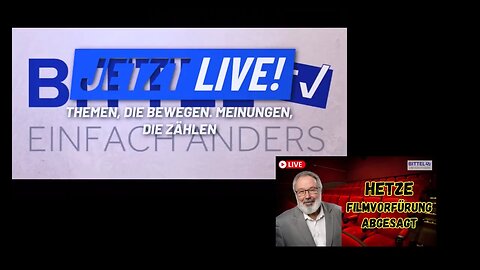 Hetze - Filmvorführung abgesagt