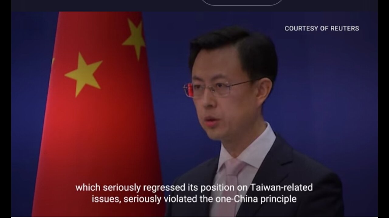 China criticises US change of position on Taiwan independence