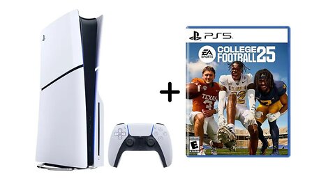 PlayStation®5 console (slim) with EA SPORTS College Football 25