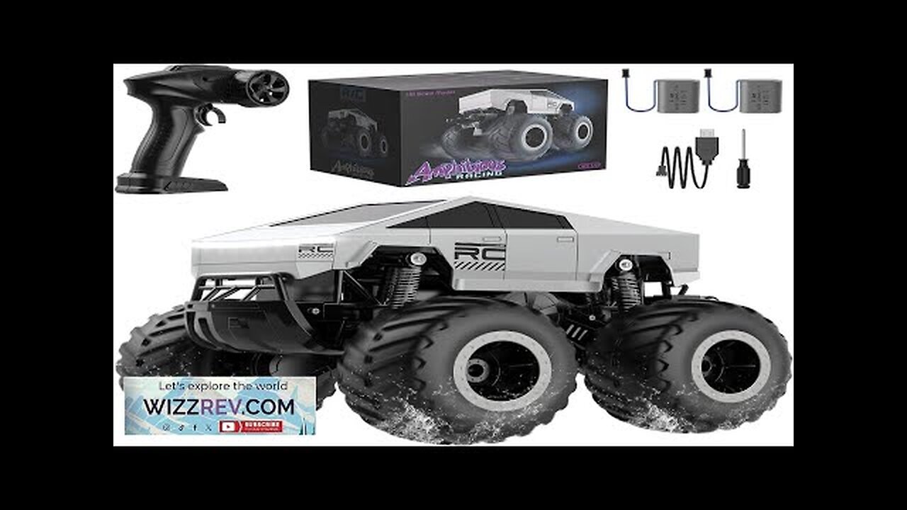 Cybertruck RC Truck Car Kids Toys for Ages 5+ Remote Control Waterproofing Review