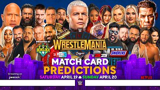 WWE WrestleMania 41 - Match Card Predictions | Bevelock