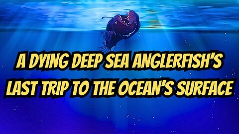 From the Abyss to the Surface: The Heartbreaking Tale of a Dying Anglerfish