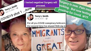 WHOOPS! SHE CALLED US IDIOTIC CONSPIRACY THEORISTS, NOW SHE FIGHTS TURBO CANCER!