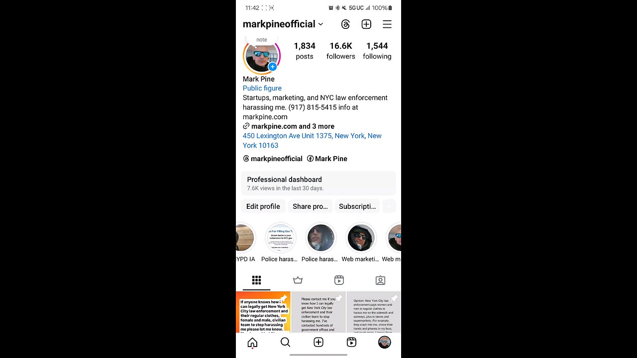 @MarkPineOpinion Instagram