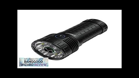 Lumintop MACH 26000LM 520M 234W Strong Flashlight 21700 USB-C Rechargeable LED Torchlight Review