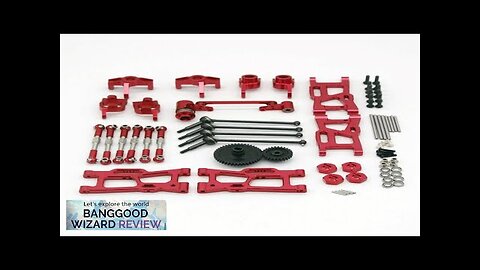 Wltoys 144001 144010 124017 124019 124018 Upgraded Metal Parts Set RC Car Review