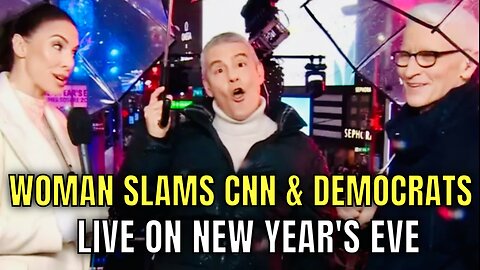 CNN is only honest one night of the year — New Year’s Eve, when everyone is DRUNK on air!