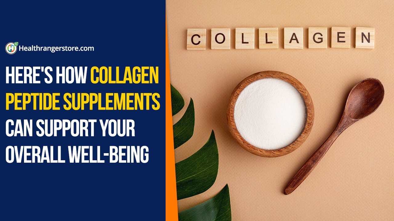 Here's how Collagen Peptide Supplements can support your overall well-being