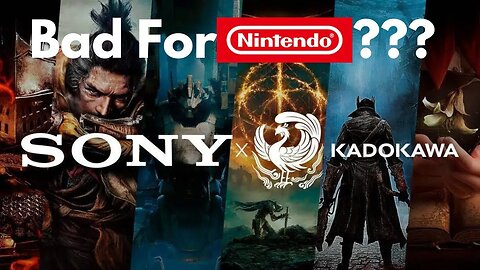 Would a Sony PlayStation Kadokawa Merger Be Bad For Nintendo???