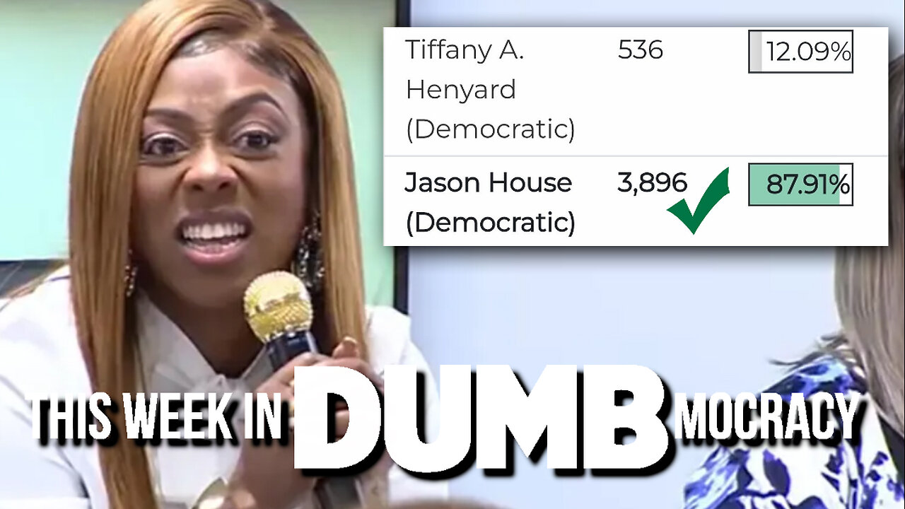 This Week in DUMBmocracy: "Super Mayor" Tiffany Henyard LOSES Dem Primary By A LANDSLIDE!