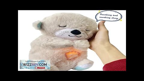 Baby Breathing Bear Baby Soothing Otter Plush Doll Toy Baby Kids Soothing Review