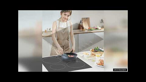 VEVOR Built-in Electric Cooktop Radiant Ceramic Cooktop 4 Burners 23.2x20.5 inch Review