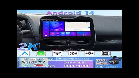 Android Auto For RENAULT Clio 4 BH98 KH98 2012 2019 Carplay Review