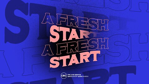 A Fresh Start! | Pastor At Boshoff | 23 February 2025 PM