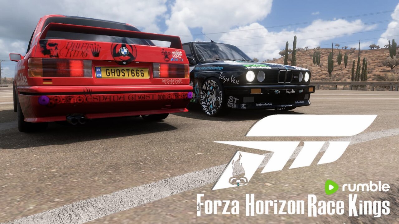 STREET RACING WITH @EspadaGhost666 & @ForzaTreysVex - steering wheel gameplay