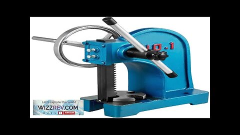 VEVOR Heavy Duty Arbor Press 1 Ton Manual Arbor Press with Handwheel Review