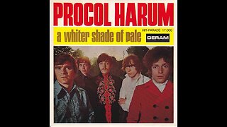 A Whiter Shade of Pale (Procol Harum) 1967 with lyric