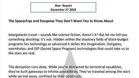 THE SPACESHIPS & STARGATES THEY DONT WANT YOU TO KNOW ABOUT