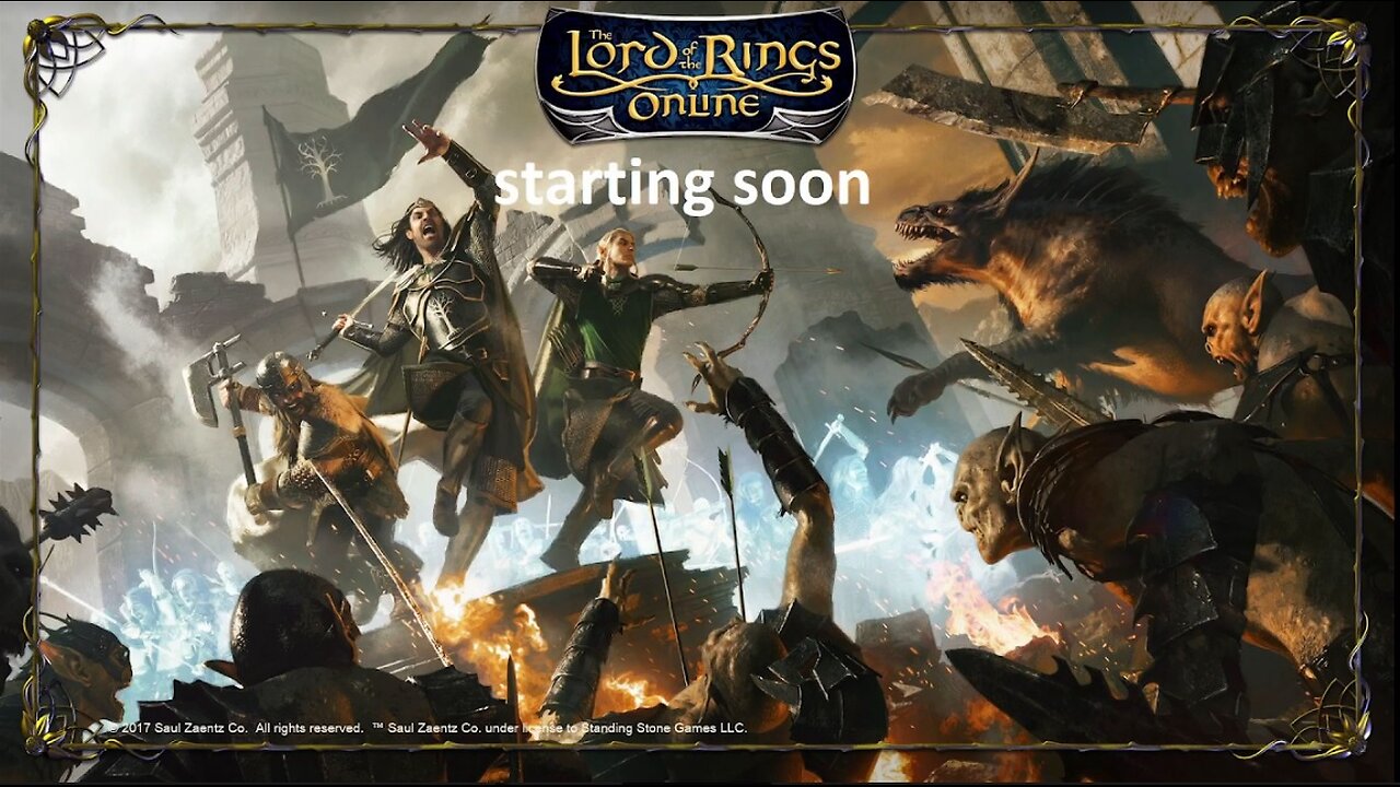 Lord of the Rings Online @LOTRO Game Play @rumblevideo 01.27.2025 Broadcast 🎥🎬