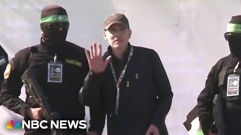 First American hostage released by Hamas from Gaza since 2023