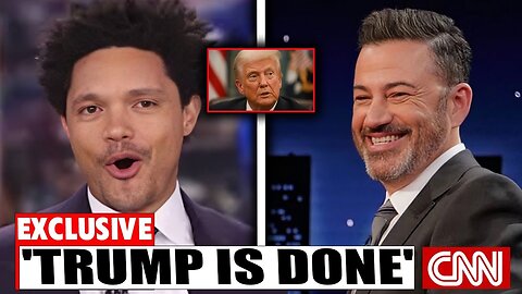 Trevor Noah & Jimmy Kimmel Criticize Trump & Melania on Live TV