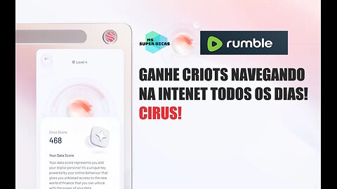 GANHE CRIPT NAVEGANDO NA INTENET !CIRUS!