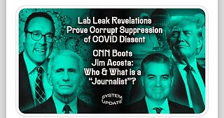 Lab Leak Revelations Prove Corrupt Suppression of COVID Dissent;