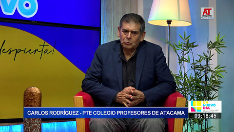 Carlos Rodríguez Pte. Colegio de profesores de Atacama