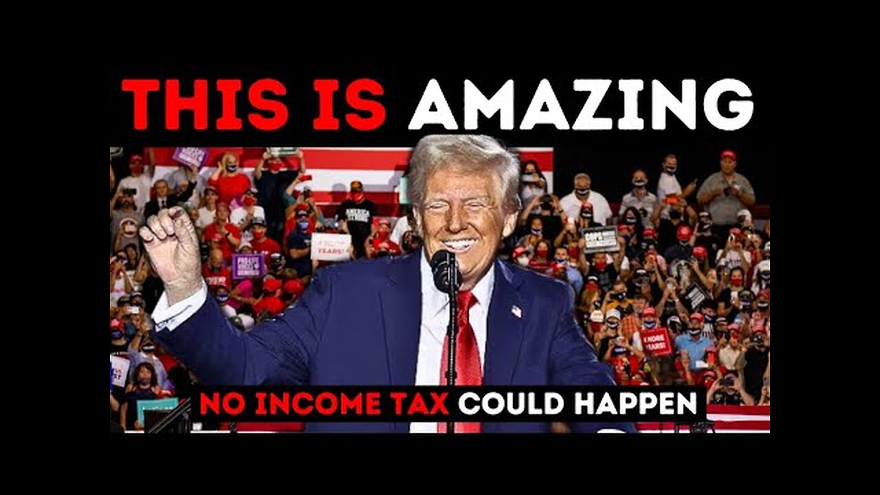 IT S HAPPENING!! TRUMP SAYS Get Ready for NO INCOME TAXES at Las Vegas Rally