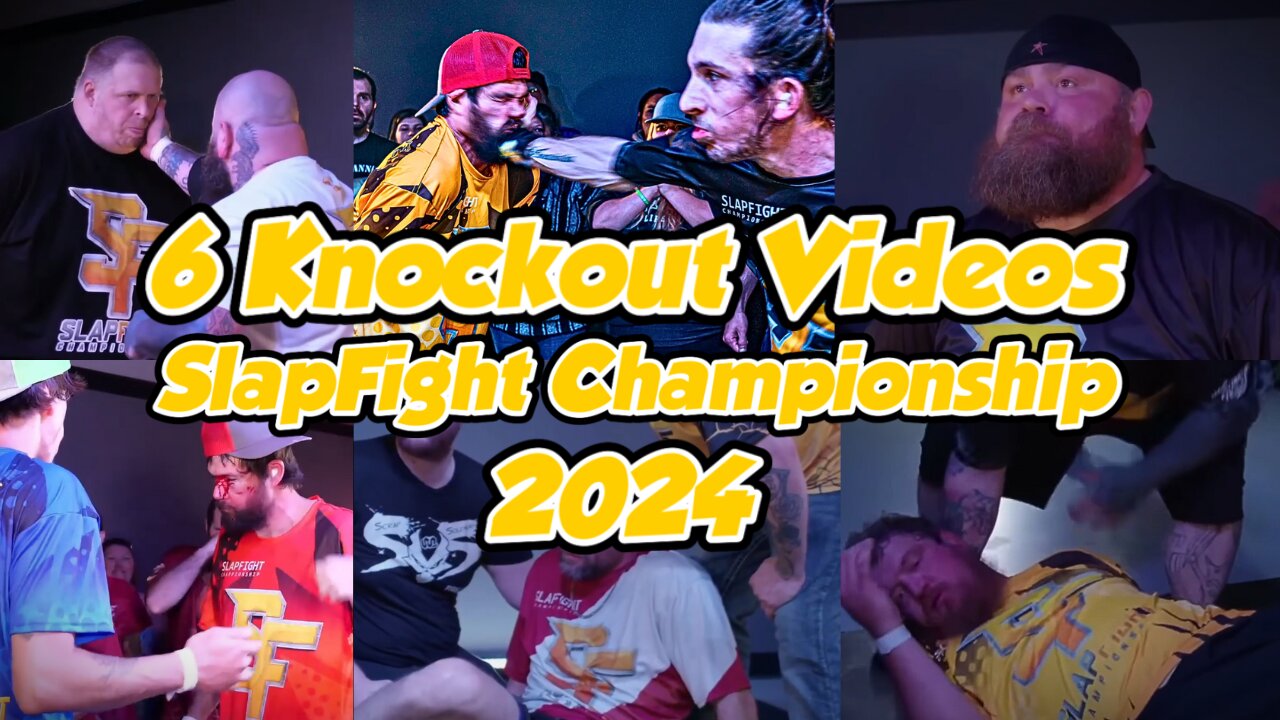 6 KNOCKOUT VIDEOS FROM SLAPFIGHT 2024 #knockouts #slapfightchampionship