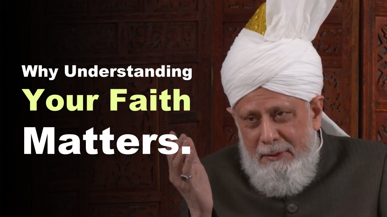 Why Understanding Your Faith Matters.