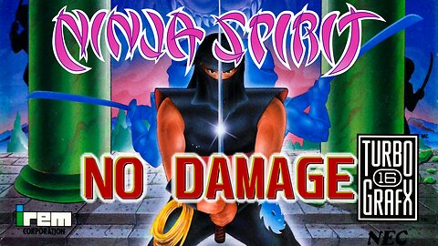 Ninja Spirit (TurboGrafx-16) Longplay - No Damage