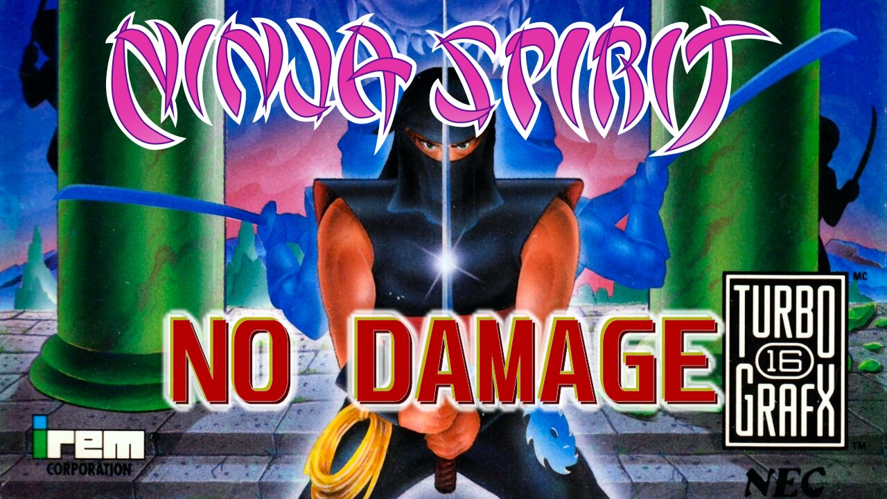 Ninja Spirit (TurboGrafx-16) Longplay - No Damage