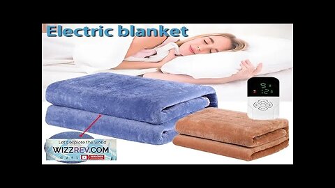 Intelligent Switch Electric Blanket 220V Thicker Heater Blanket Mattress Thermostat Electric Review