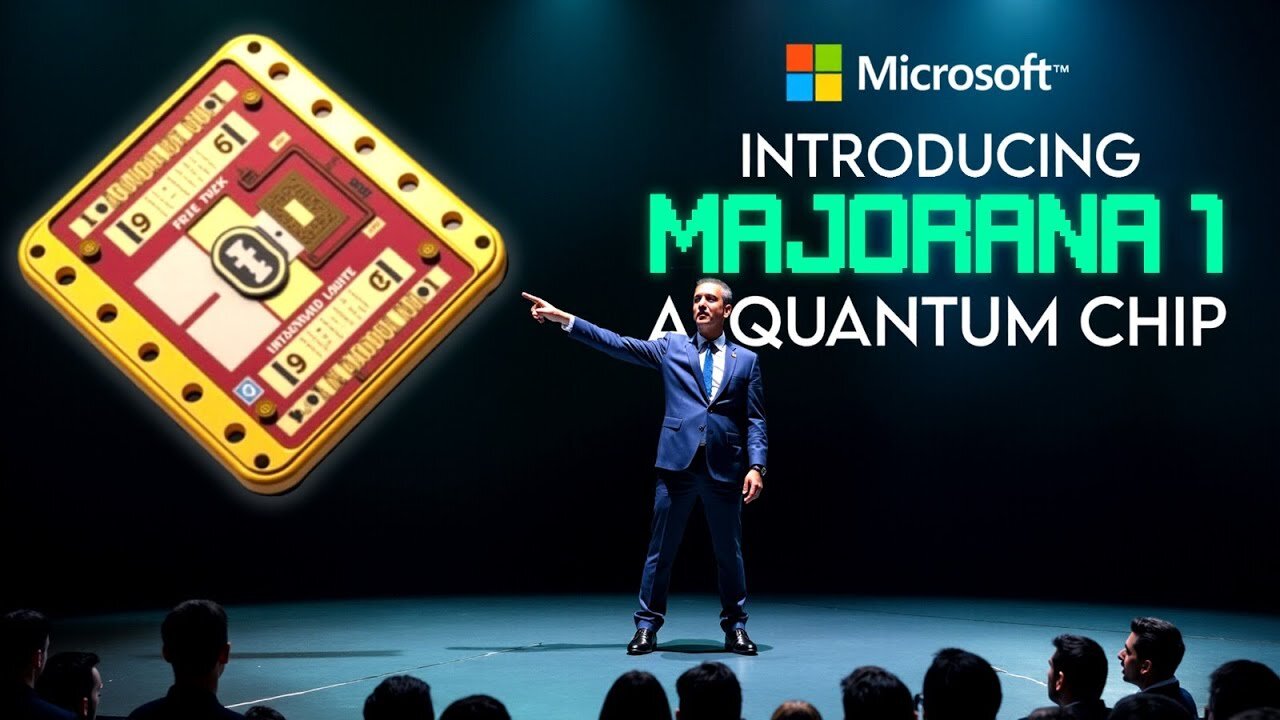 Microsoft SHOCKED The World with First AI Quantum Chip That Unlocks Limitless Power