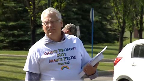 Bill Whatcott kicked out of Bike Edmonton because of his Christian Views