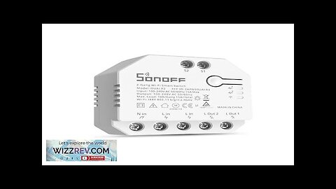 SONOFF DUALR3 Dual Relay Module WiFi DIY MINI Switch Two Way Power Review