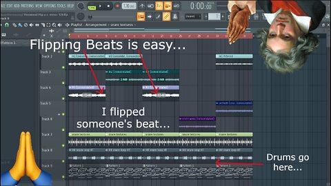 Flipping a Beat sent to me -FL Studio Tutorial-How to Flip Beats From Beats...Adding drums