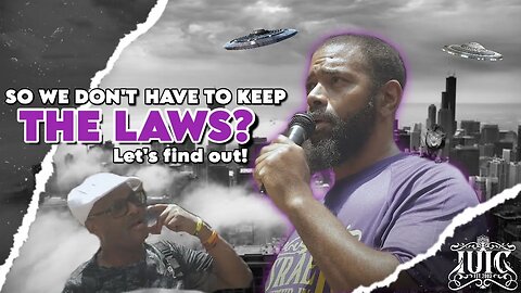 #IUIC #PITTSBURGH | So we dont have to keep the laws? Lets find out!