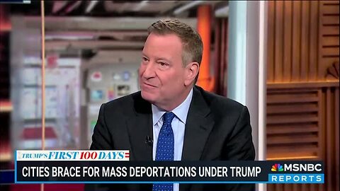 Bill de Blasio: Mass Deportations Are Just Not American