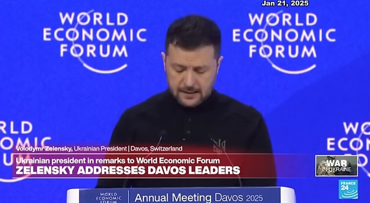 Zelensky Stirs the Pot at World Economic Forum