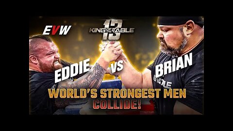 Brian shaw(US) vs Eddie hall(UK) ||Kott:13 Armwrestling||