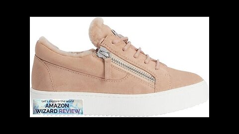 Giuseppe Zanotti Gail Velour And Sheepskin Low-Top SneakersLow-top sneakers crafted from Review